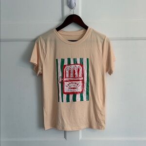 Graphic T-Shirt with Sardine Print